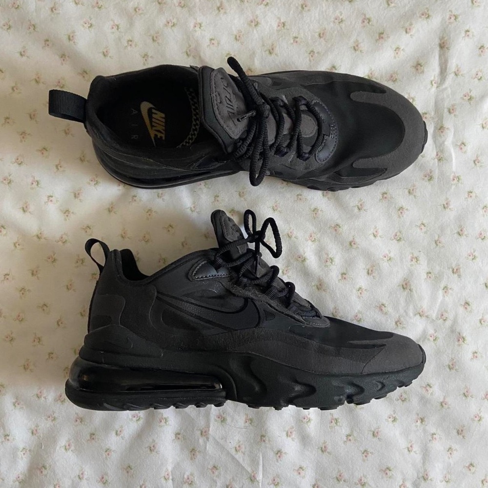 Air Max 270 React 'Triple Black' Sneakers